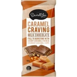 darrell lea caramel craving block 180g