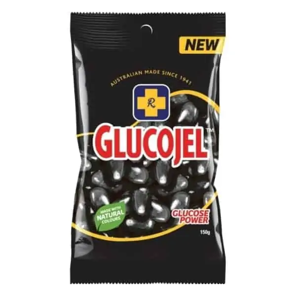 glucojel jelly beans black 150g