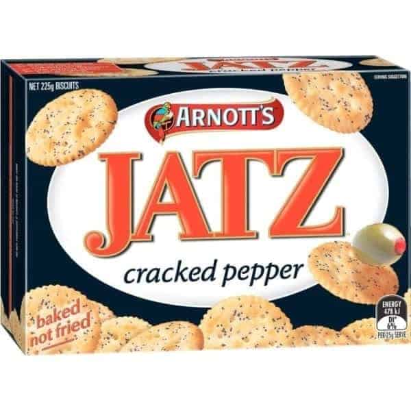 jatz cracked pepper crackers