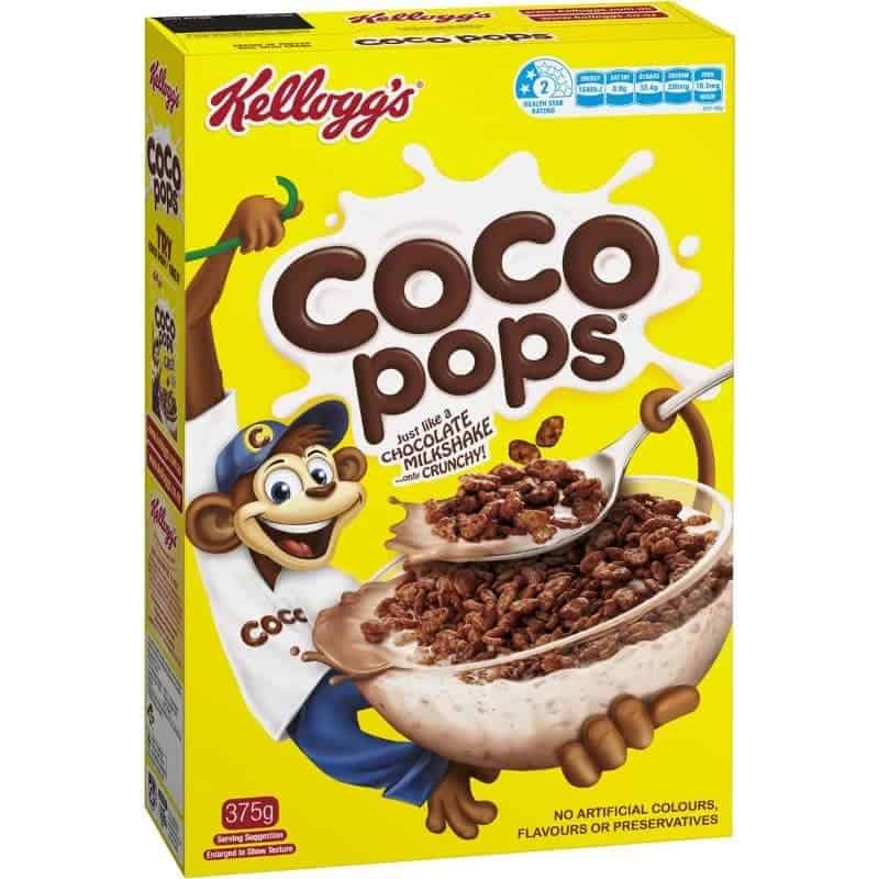 Jobtilbud følelse Maladroit Buy Kelloggs Coco Pops 375g Online | Worldwide Delivery | Australian Food  Shop