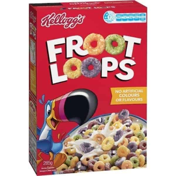 kelloggs froot loops 285g 1