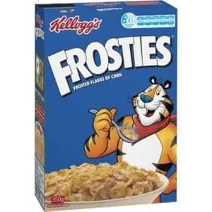 kelloggs frosties breakfast cereal 350g 1