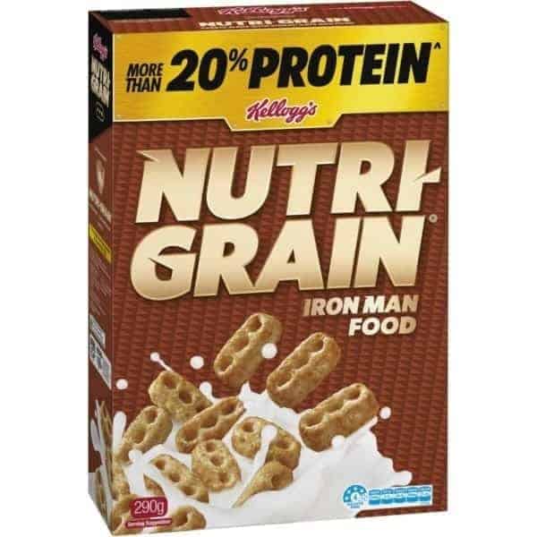 kelloggs nutri grain 290g