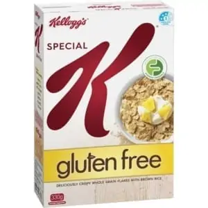 kelloggs special k gluten free breakfast cereal 330g