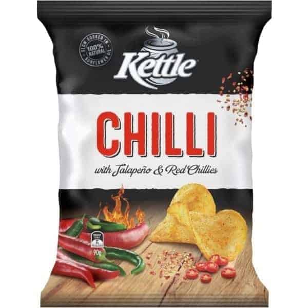 kettle chilli potato chips 70g