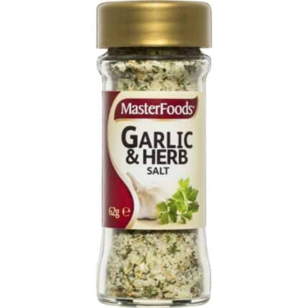 masterfoods garlic herb salt 62g