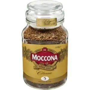 moccona freeze dried instant coffee classic medium roast 200g