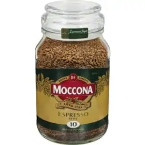 moccona freeze dried instant coffee espresso 400g