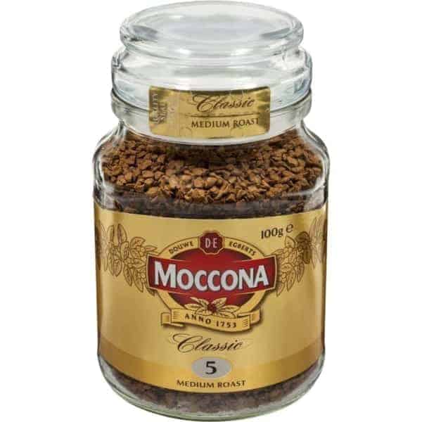 moccona instant coffee classic medium roast 100g
