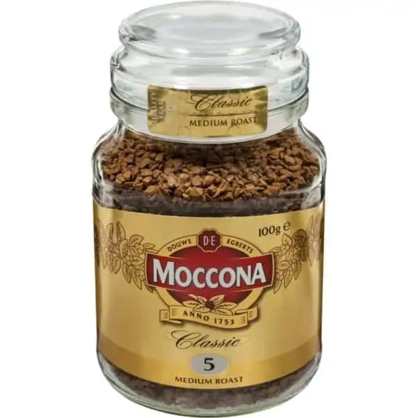 moccona instant coffee classic medium roast 100g