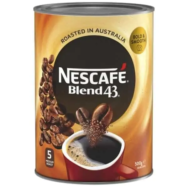 nescafe blend 43 instant coffee granules 500g