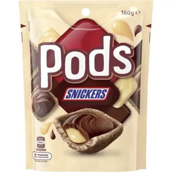 pods snickers 160g