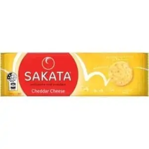 sakata cheddar cheese rice crackers