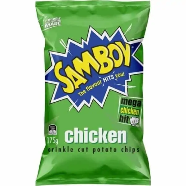 samboy chips chicken 175g