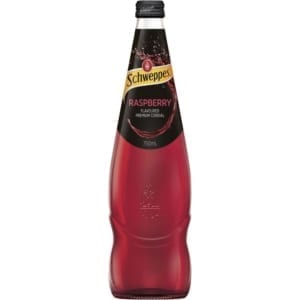 schweppes cordial raspberry 750ml