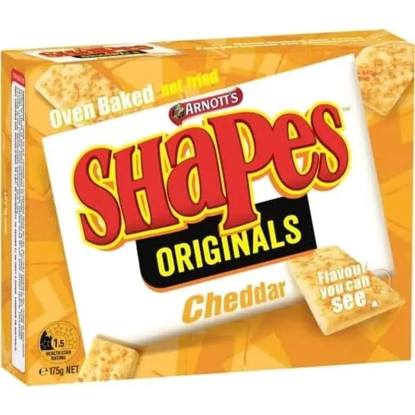 shapes cheddar original flavour