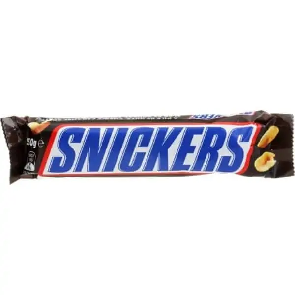 snickers bar 50g
