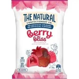 the natural confectionery berry bliss 200g
