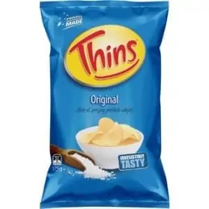 thins chips original 175g