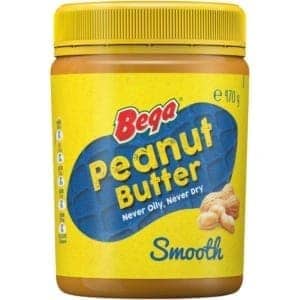 bega peanut butter smooth 470g