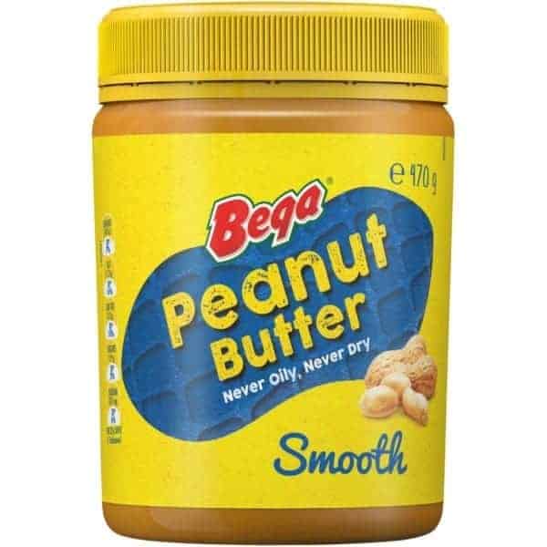bega peanut butter smooth 470g