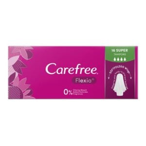 Carefree Super Flexia Tampons 16 pack