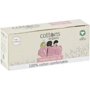 cottons super 100 cotton tampons 16 pack 1