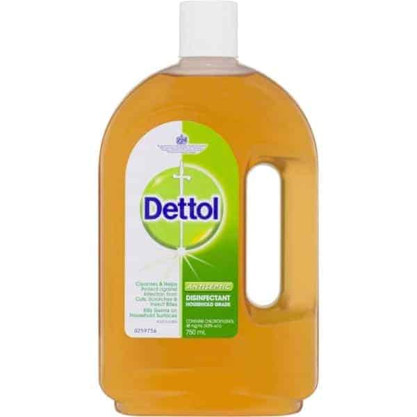 dettol antibacterial disinfectant liquid solution 750ml