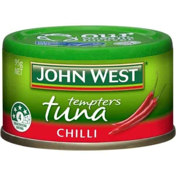 john west tempters tuna chilli 95g