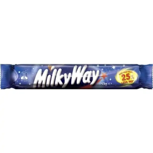 milky way chocolate bar 53g