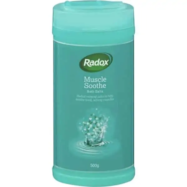 radox bath salt muscle soothe 500g