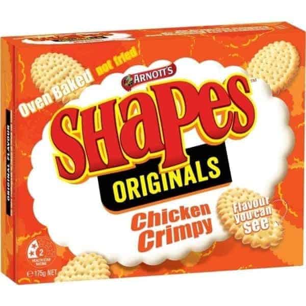 shapes chicken crimpy 175g