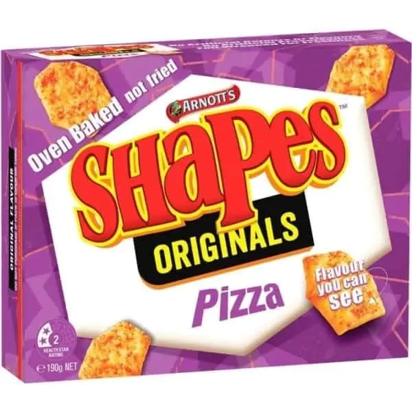 shapes pizza 175g