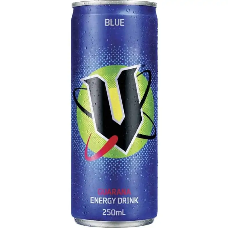 Buy V Energy Drink Blue 250ml Online