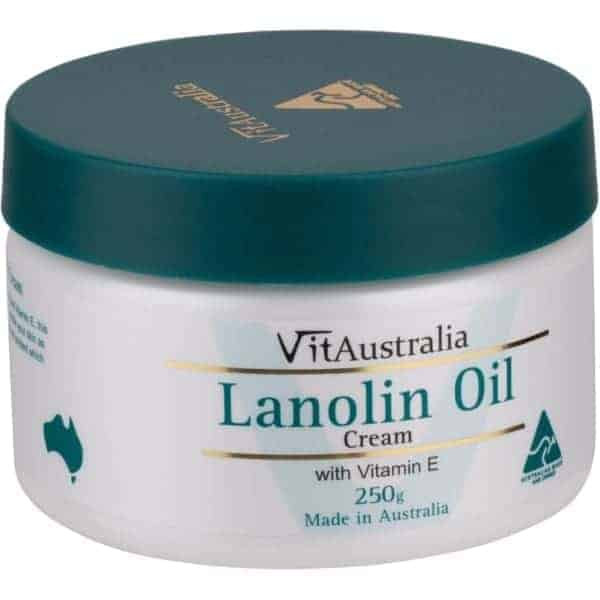 vitaustralia lanolin oil cream 250g