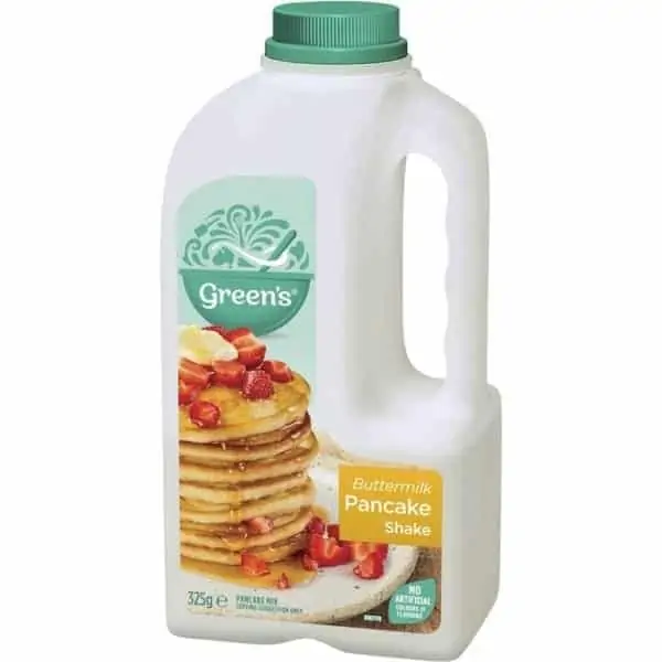 greens pancake mix buttermilk shake 325g