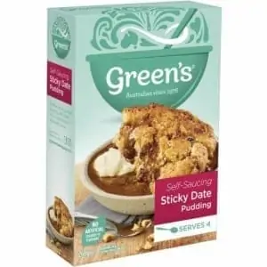 greens pudding traditional sticky date 260g