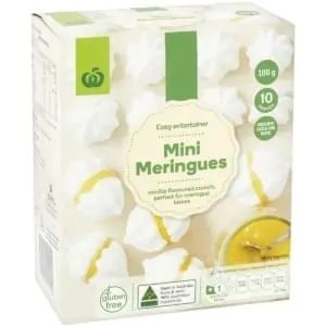 woolworths meringues vanilla minis 100g