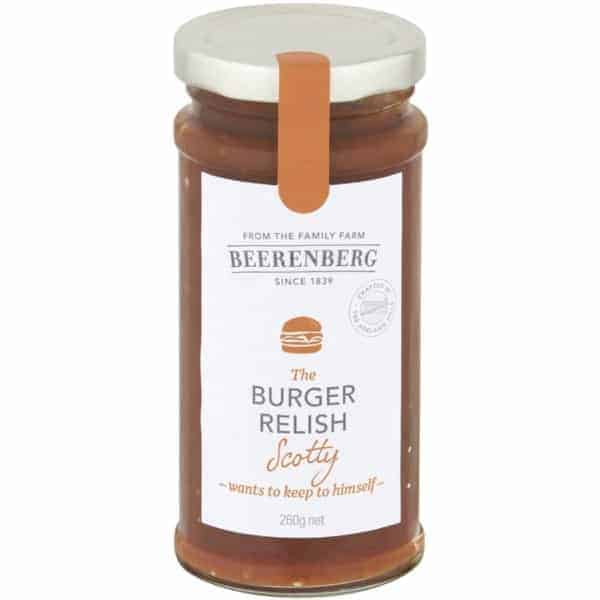 beerenberg burger relish 260g