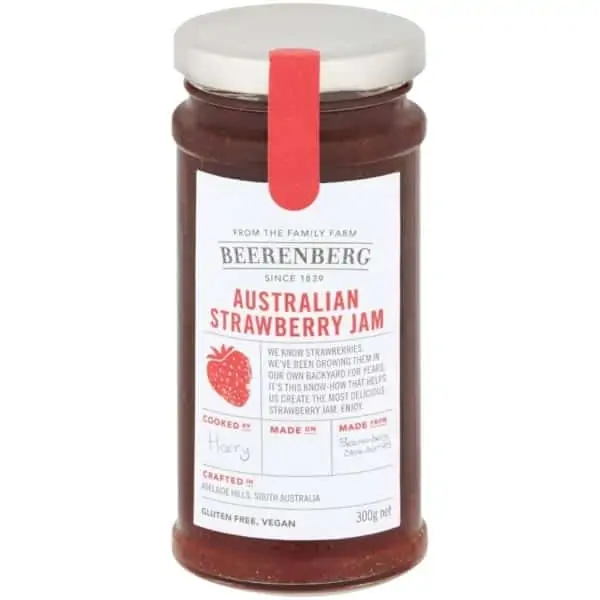 beerenberg strawberry jam 300g