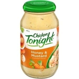 chicken tonight simmer sauce honey mustard 485g