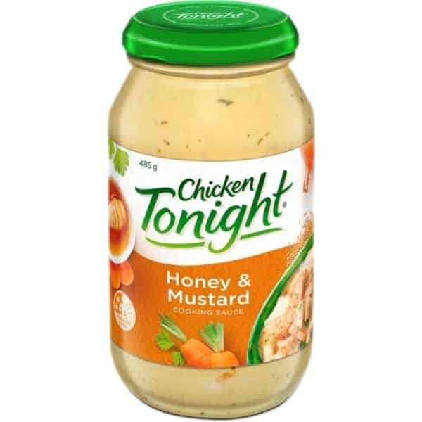 chicken tonight simmer sauce honey mustard 485g