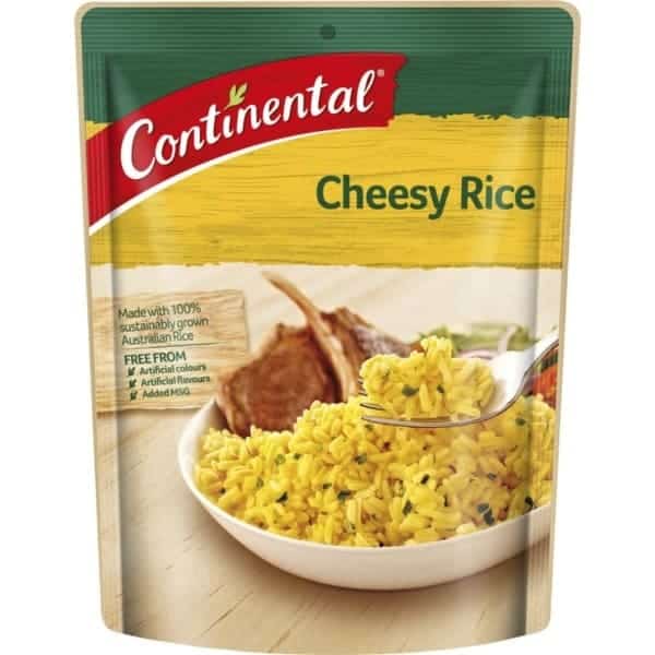 continental cheesy rice 125g