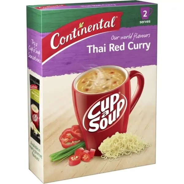 continental cup a soup asian thai red curry 60g