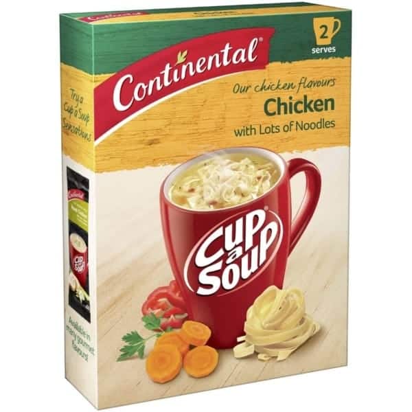 continental cup a soup chicken with lots of noodles 2 pack