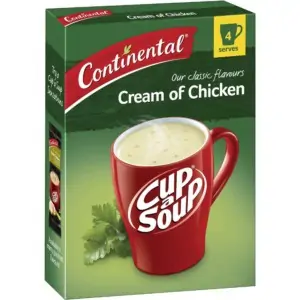 continental cup a soup classic cream of chicken 75g
