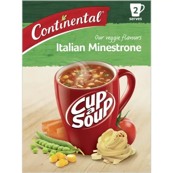 continental cup a soup italian minestrone 2 pack