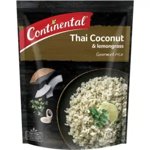 continental rice thai coconut lemon grass 115g