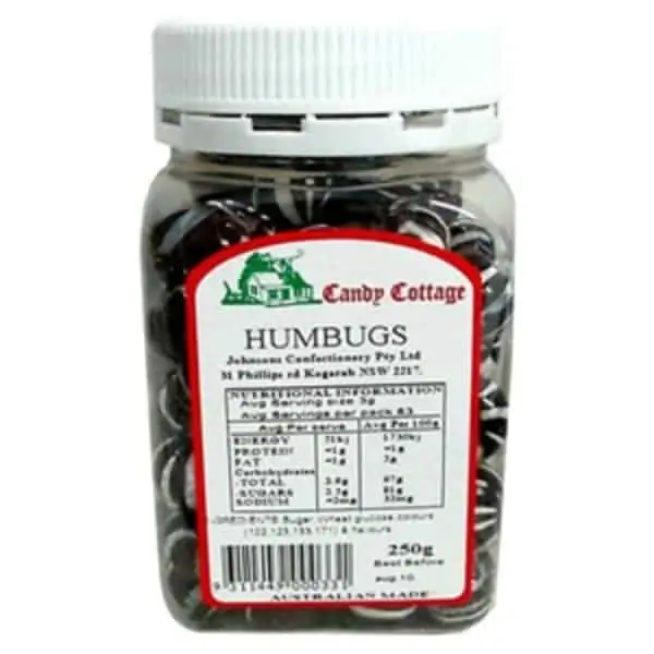 cottage candy humbugs 250g