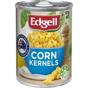 edgell corn kernels 125g